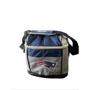 New Coleman Mens Gray Blue Seattle Seahawks Insulated Lunch Cooler Bag